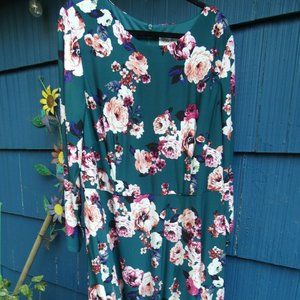 Beautiful, floral dress by Eliza J.